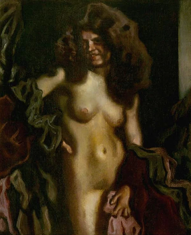 Hugo von Habermann - Nudo femminile 2